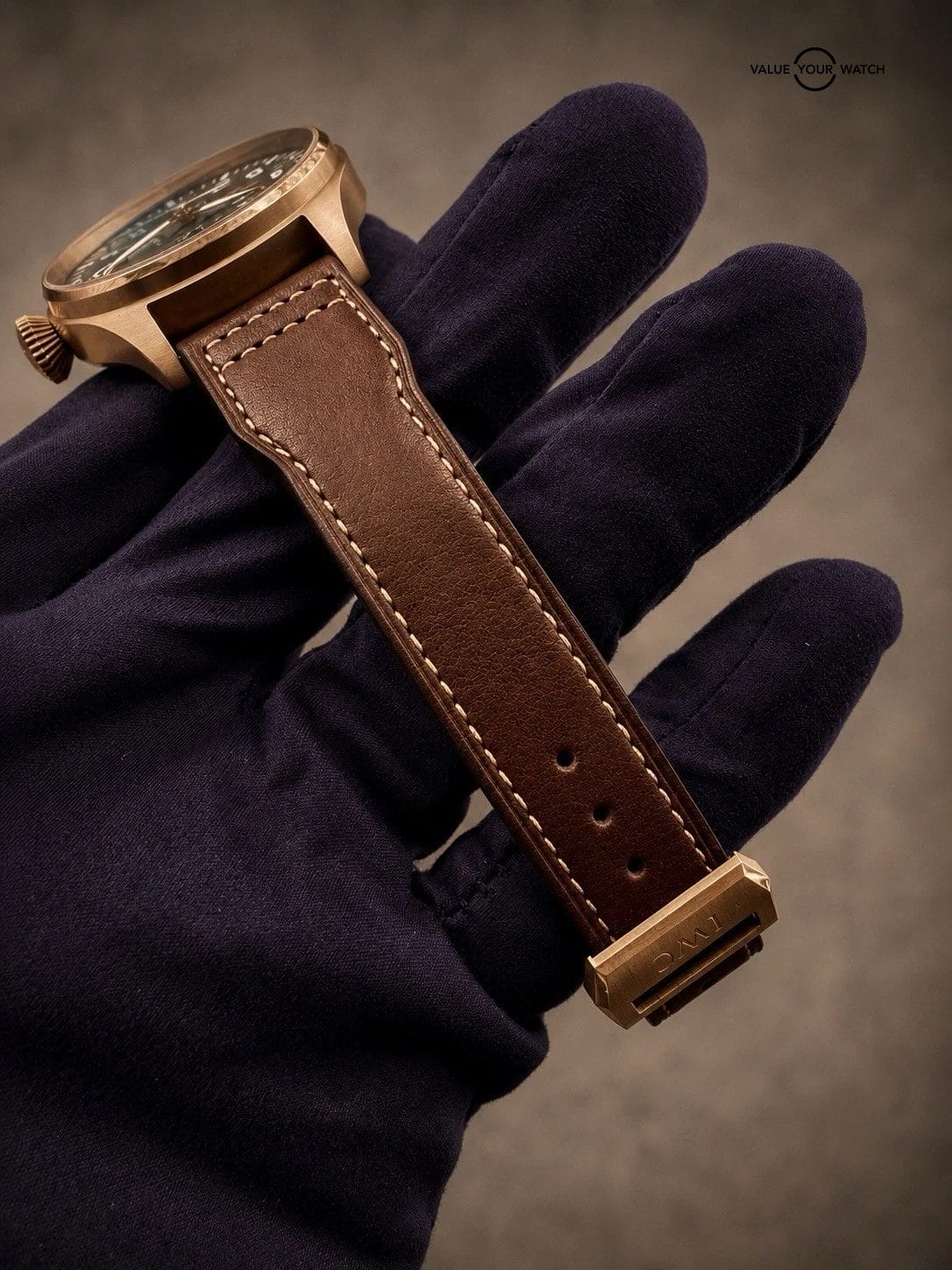 IWC Big Pilot’s Spitfire “Le Petit Prince” 18K Rose Gold Men’s Watch, IW500917🔥 - Image 8