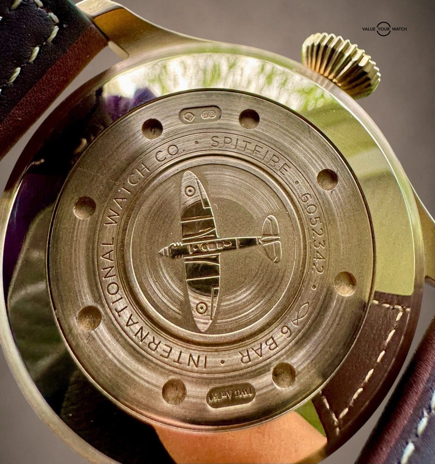 IWC Big Pilot’s Spitfire “Le Petit Prince” 18K Rose Gold Men’s Watch, IW500917🔥 - Image 10