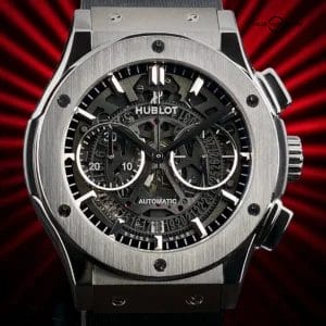 Hublot Classic Fusion Aerofusion Skeleton 45mm –Ref. 525.NX.0170.LR – Box & Card