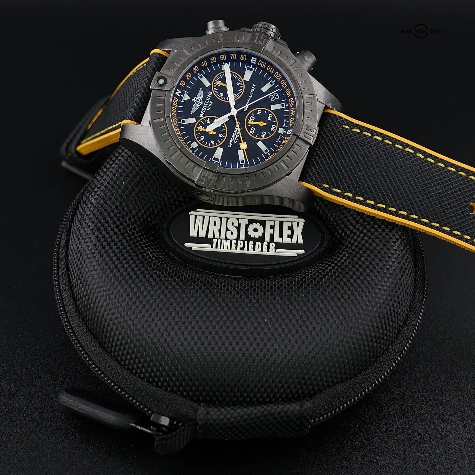 Breitling Avenger Seawolf Blacksteel Chronograph Limited Edition 1000 Pieces 45m - Image 3