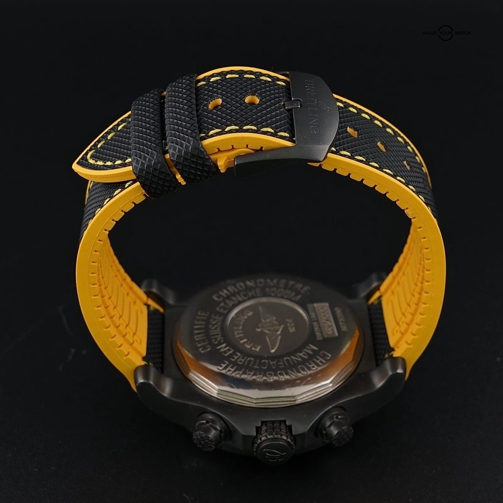 Breitling Avenger Seawolf Blacksteel Chronograph Limited Edition 1000 Pieces 45m - Image 7