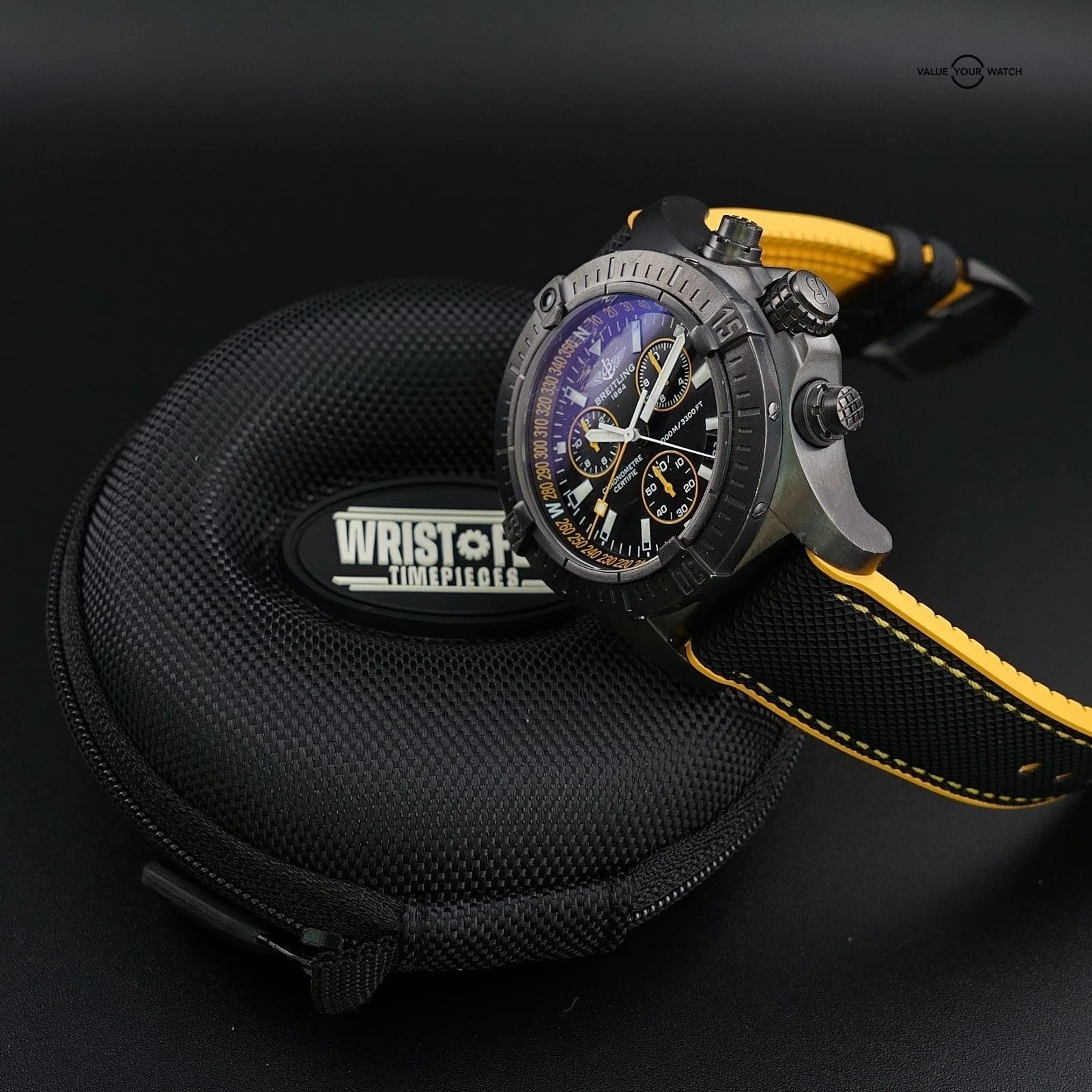 Breitling Avenger Seawolf Blacksteel Chronograph Limited Edition 1000 Pieces 45m - Image 11