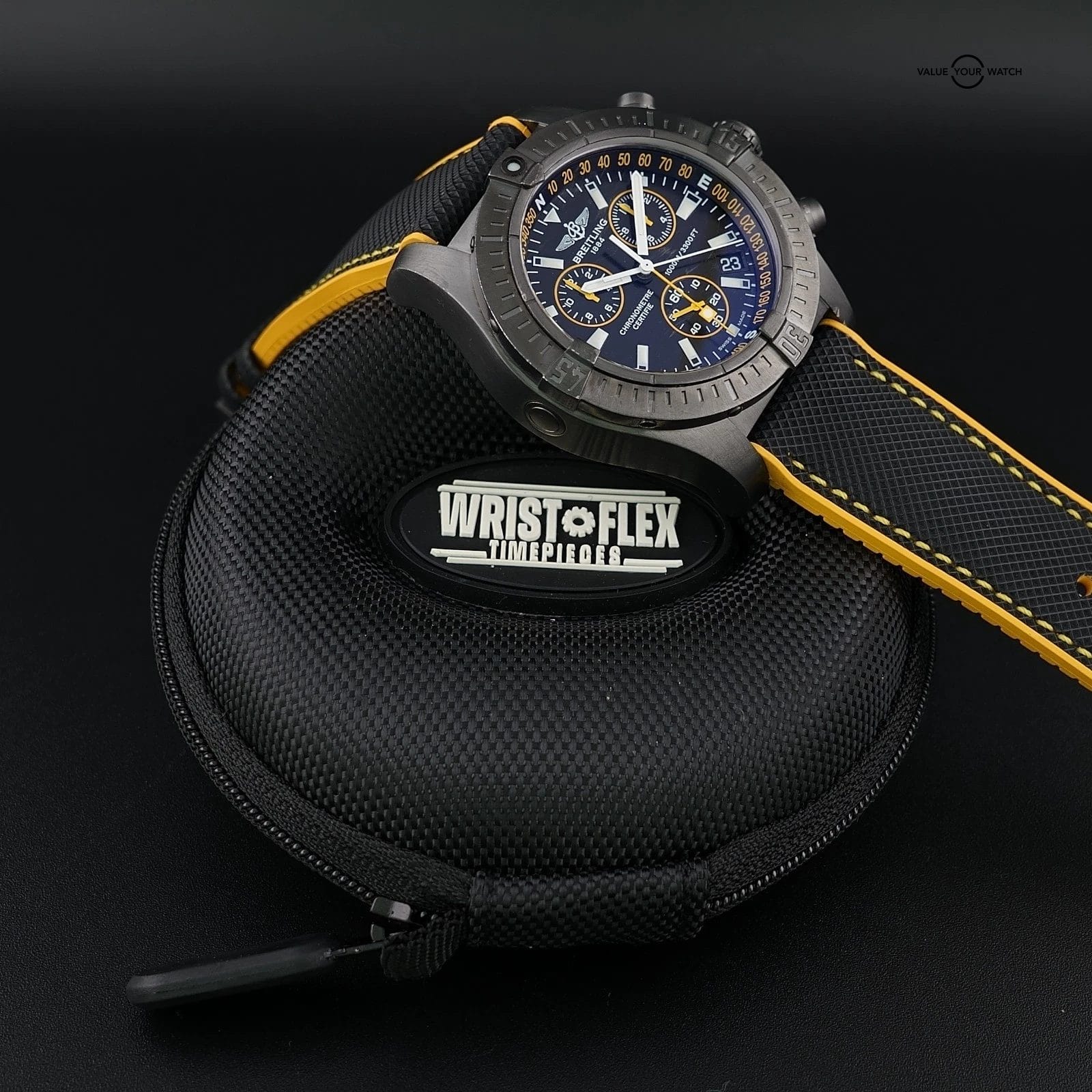 Breitling Avenger Seawolf Blacksteel Chronograph Limited Edition 1000 Pieces 45m - Image 13