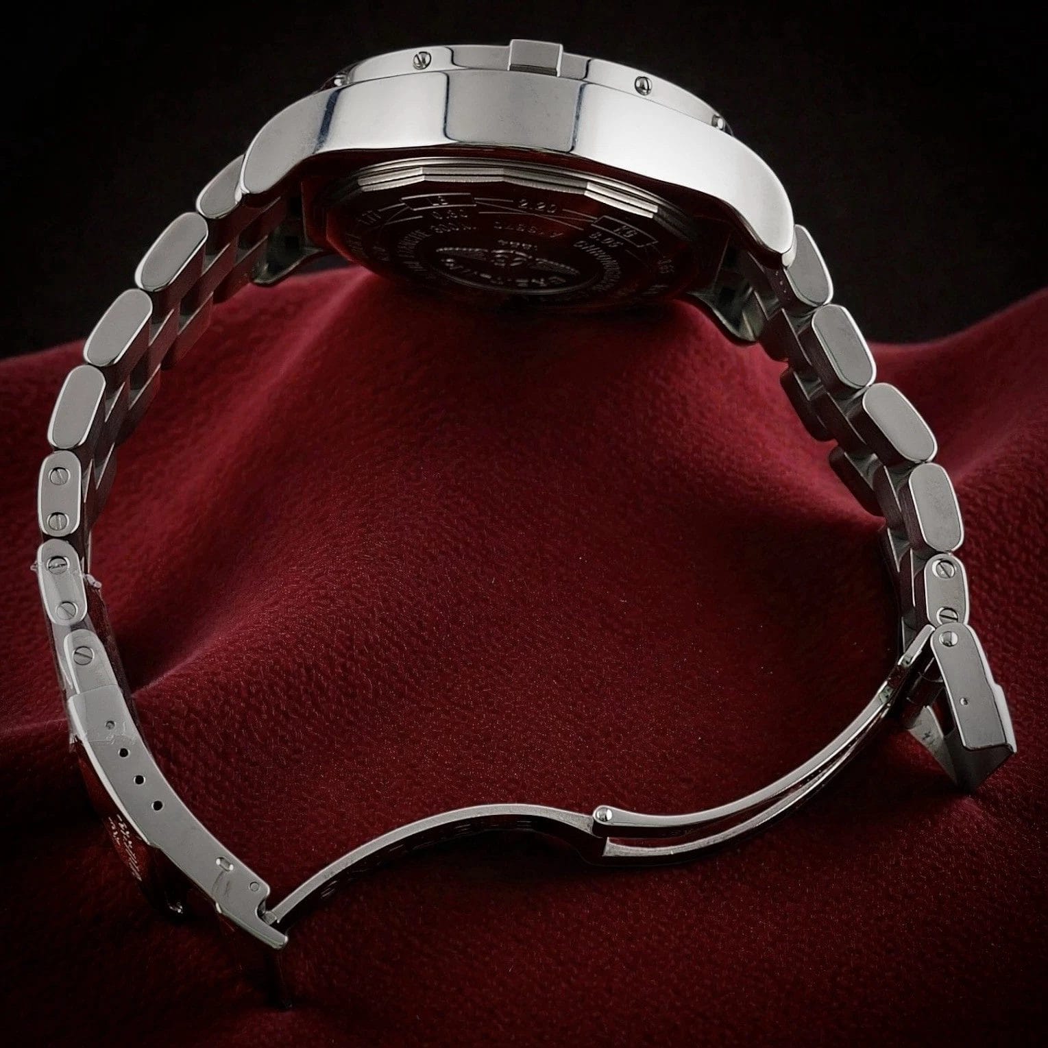 Breitling Super Avenger 48mm A13370 White Dial Chronograph Steel Bracelet & Box - Image 6