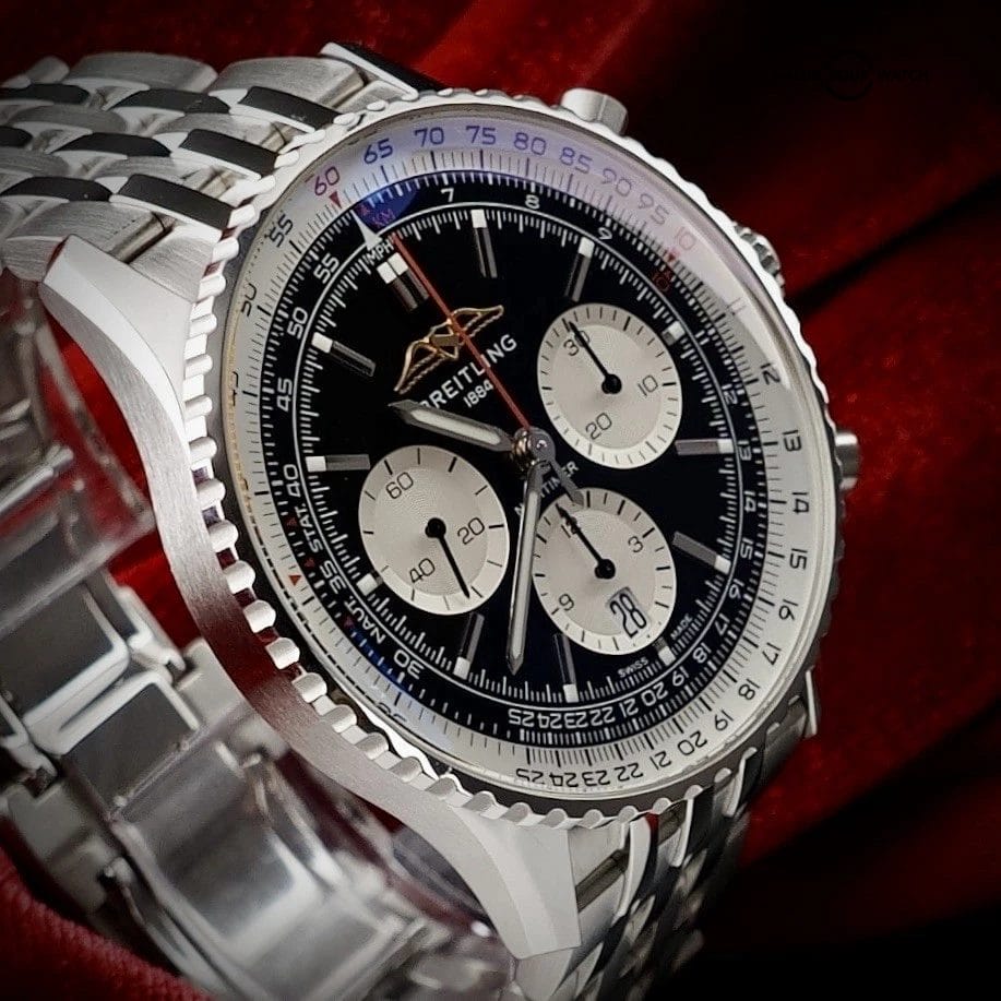 Breitling Navitimer B01 Chrono 43mm AB0138 Black Reverse Panda, 4 Year WARRANTY - Image 3