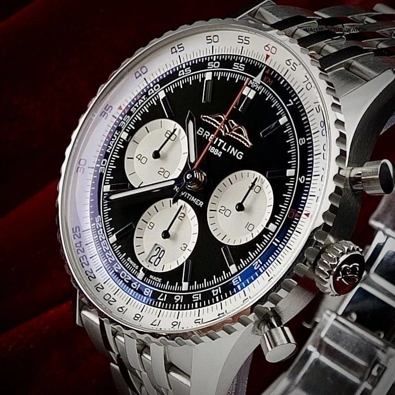 Breitling Navitimer B01 Chrono 43mm AB0138 Black Reverse Panda, 4 Year WARRANTY - Image 6