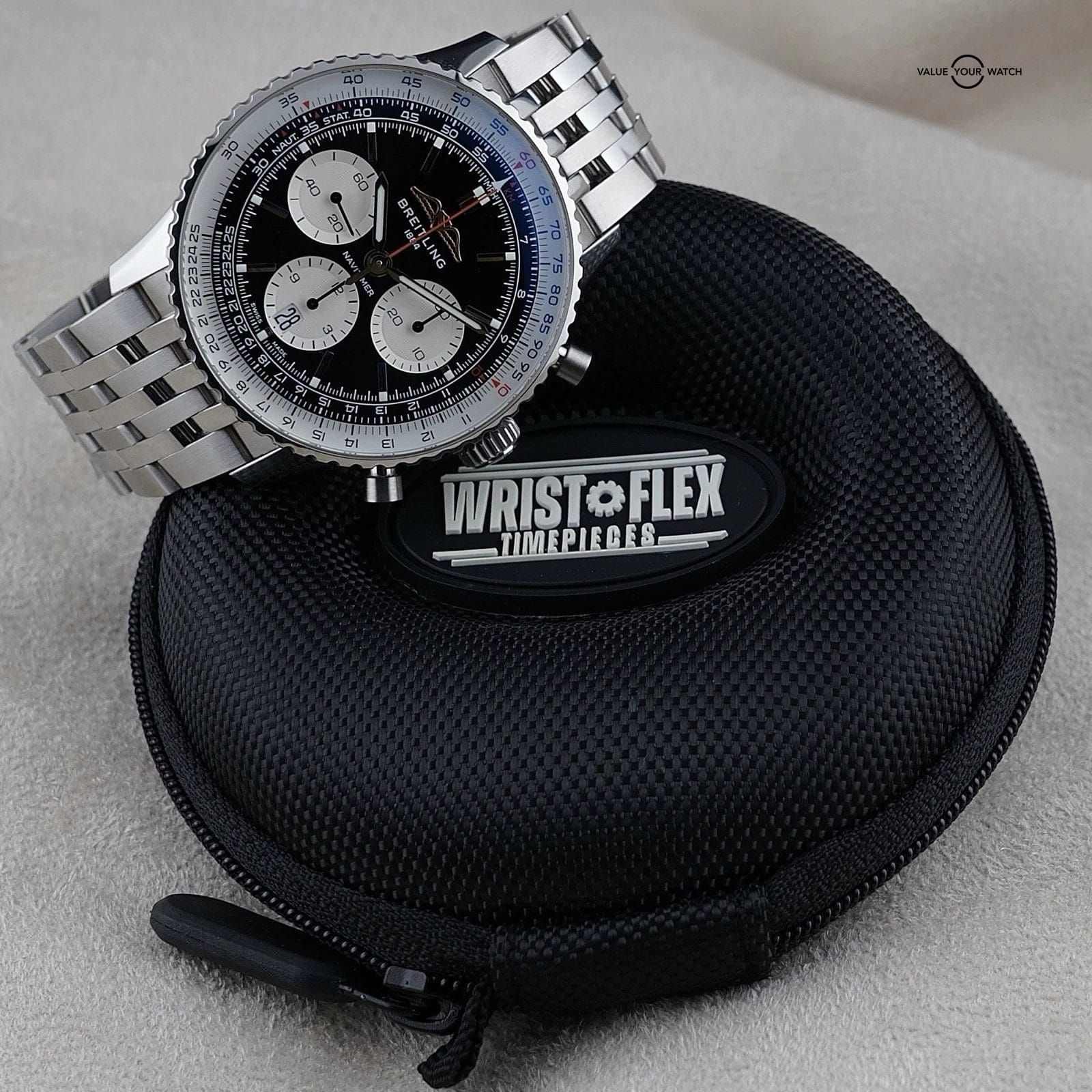 Breitling Navitimer B01 Chrono 43mm AB0138 Black Reverse Panda, 4 Year WARRANTY - Image 12