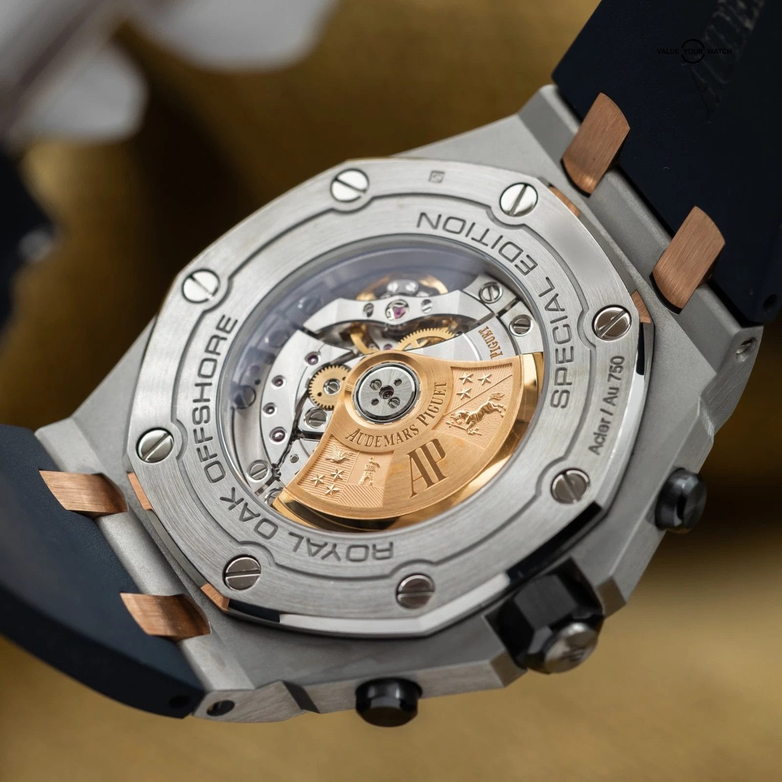 Audemars Piguet Royal Oak Offshore Chronograph 42mm Blue AP 26471SR - Full Set - Image 6