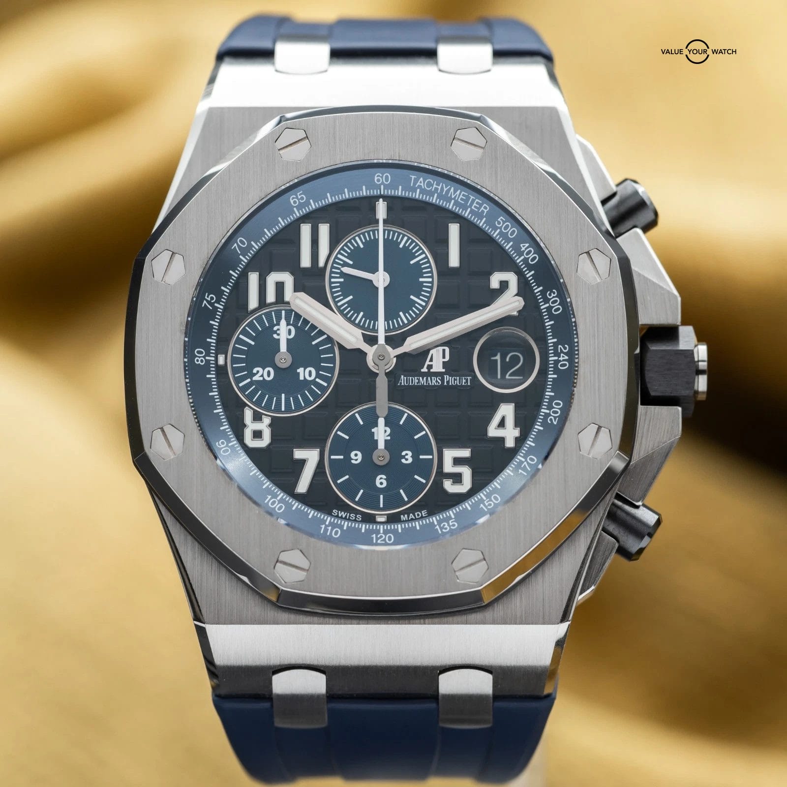 Audemars Piguet Royal Oak Offshore Chrono ‘Batman’ 42 Steel AP 26470ST Full Set