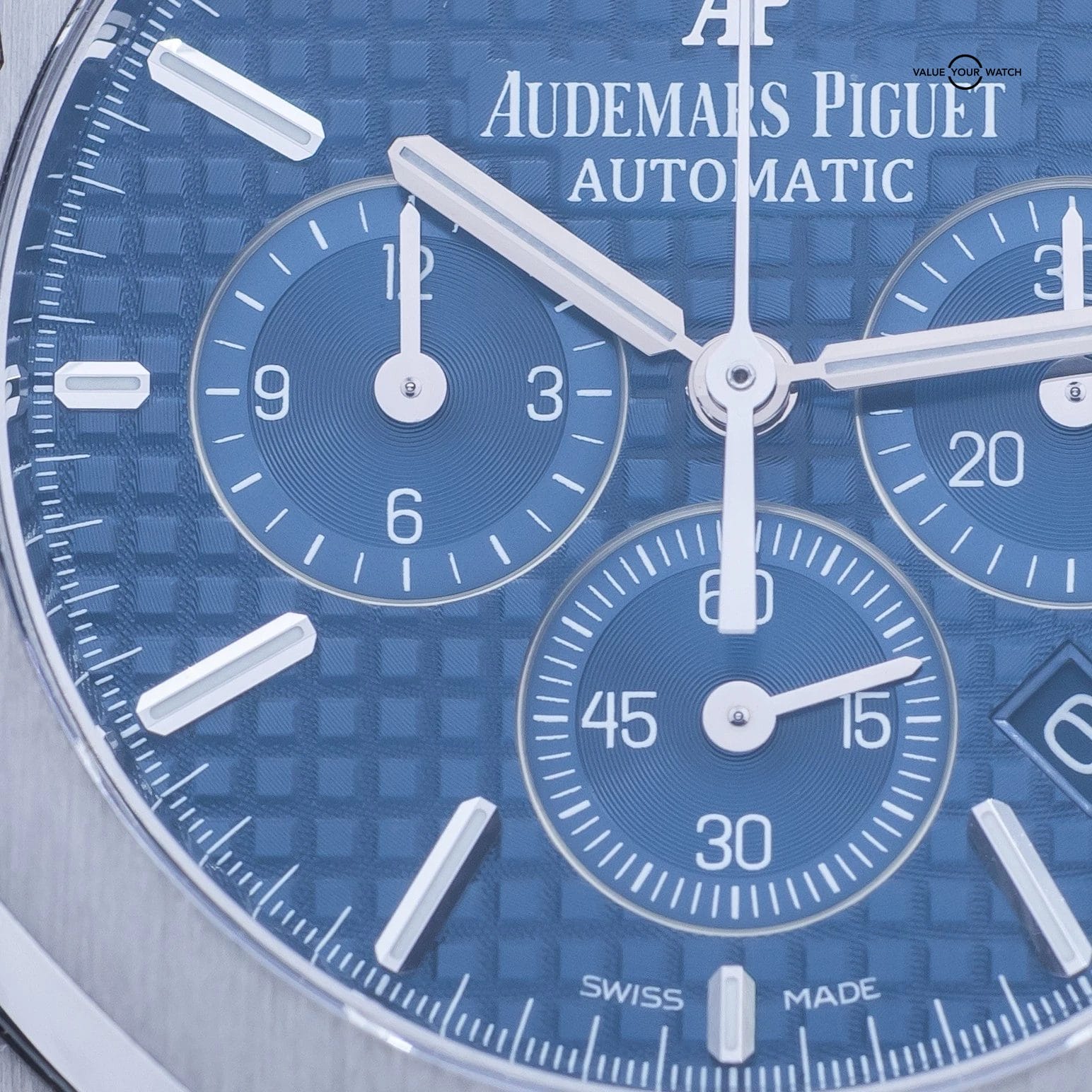 Audemars Piguet Royal Oak Chronograph 41 Steel Blue Dial AP 26320ST - Full Set - Image 7