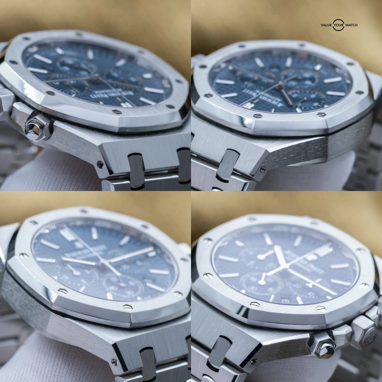 Audemars Piguet Royal Oak Chronograph 41 Steel Blue Dial AP 26320ST - Full Set - Image 11