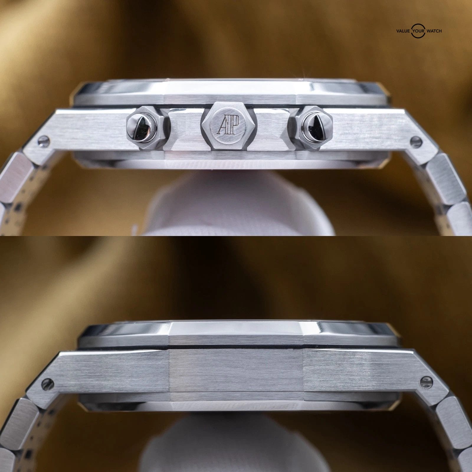 Audemars Piguet Royal Oak Chrono 41mm Steel White Silver AP 26320st - Full Set - Image 10