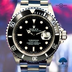 Rolex Submariner Date — Ref. 16610 — Box and Watch
